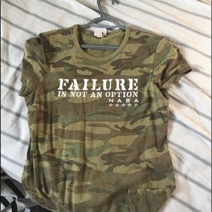 “failure is not an option” tee